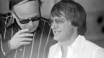 Sid Watkins and Bernie Ecclestone 1989